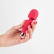 Μίνι Συσκευή Μασάζ - Crushious Wanda Mini Rechargeable Wand Massager Red Sex Toys 