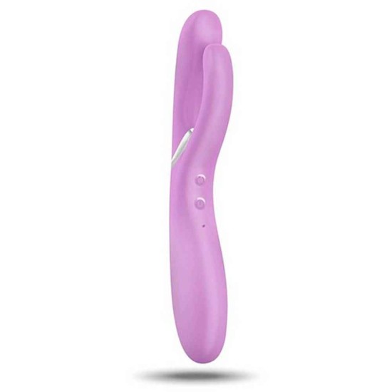 Κολπικός Και Πρωκτικός Δονητής - OVO E6 Rechargeable Double Vibrator Purple Sex Toys 