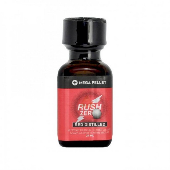 Leather Cleaner Rush Zero Red Distilled 24ml Sex & Beauty 