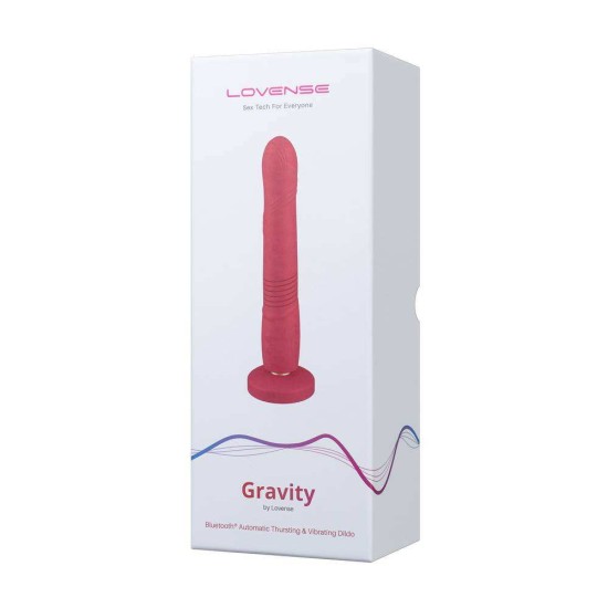 Έξυπνος Δονητής Με Κίνηση Πάνω Κάτω - Gravity Bluetooth Thrusting And Vibrating Dildo Sex Toys 