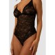 Besired Stacey Lace Bodysuit Black Erotic Lingerie 