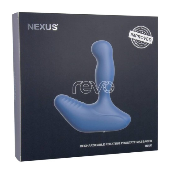 Περιστρεφόμενος Δονητής Προστάτη - Revo Rotating Prostate Massager Blue Sex Toys 