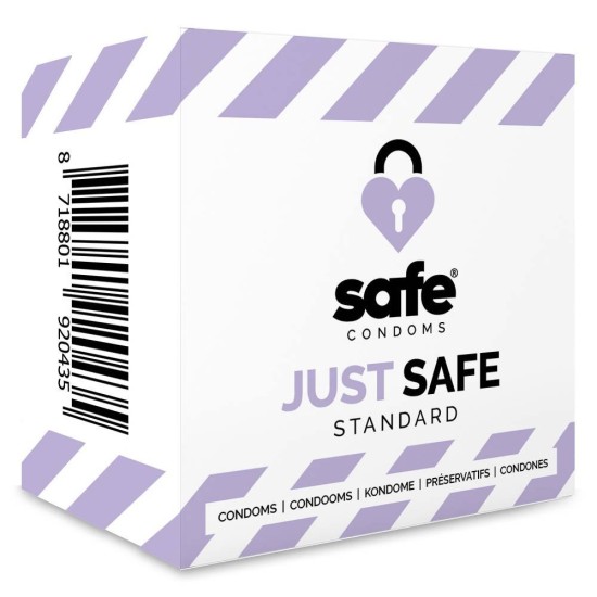 Κανονικά Προφυλακτικά - Safe Condoms Just Safe Standard 5pcs Sex & Ομορφιά 