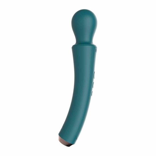 Επαναφορτιζόμενη Συσκευή Μασάζ - The Curved Wand Power Massager Green Sex Toys 