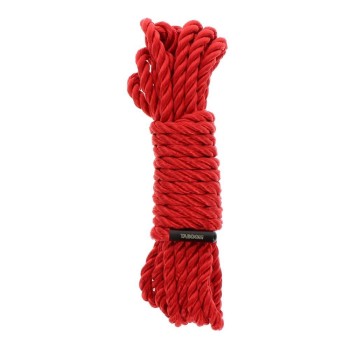 Φετιχιστικό Σχοινί Περιορισμού - Taboom Bondage Rope 5m Red