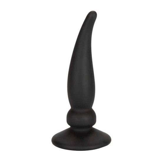 Silicone Rump Rider Butt Plug Black Sex Toys