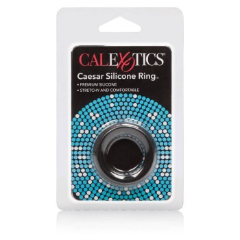 Ελαστικό Δαχτυλίδι Πέους – Calexotics Caesar Silicone Ring Black