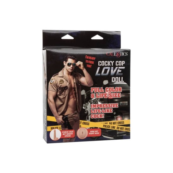 Cocky Cop Male Love Doll Sex Toys