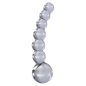 Γυάλινη Πρωκτικές Μπίλιες - Icicles No.66 Glass Anal Beads Clear