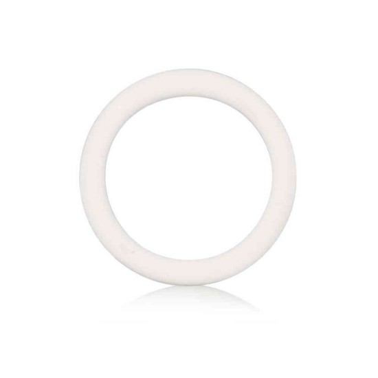 Δαχτυλίδι Πέους – Calexotics White Rubber Ring Medium Sex Toys 