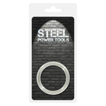 Μεταλλικό Δαχτυλίδι Πέους – Steel Power Tools Cockring RVS 8mm/45mm