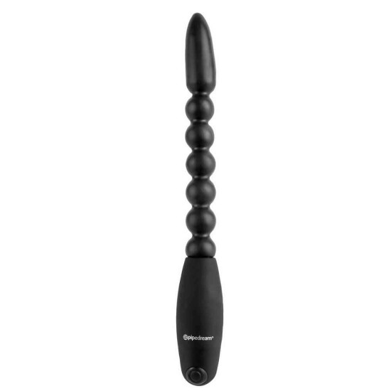 Flexa Pleaser Power Vibrating Beads Black Sex Toys