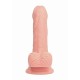 Ρεαλιστικό Πέος Με Βεντούζα - GC Realistic Dildo Curved Beige 13cm Sex Toys 