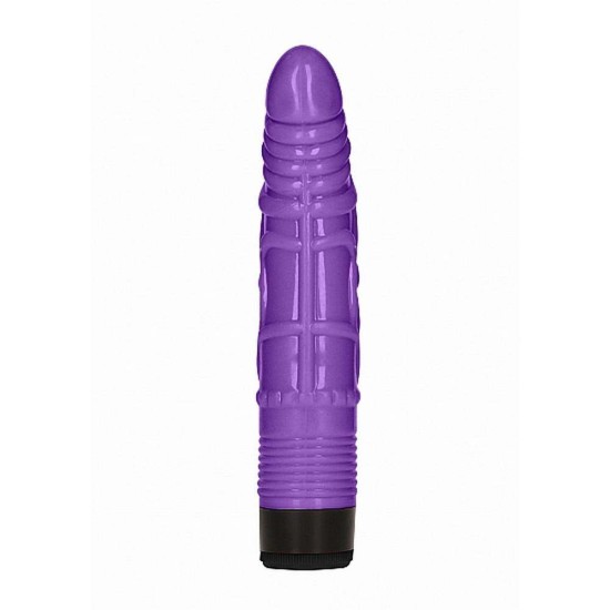 GC Slight Realistic Dildo Vibe Purple 20cm Sex Toys