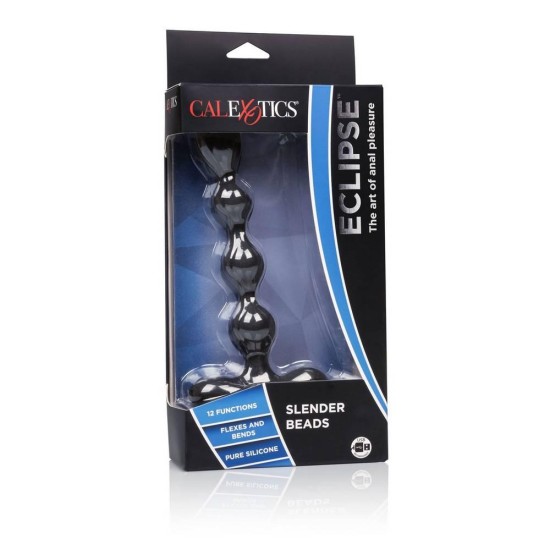 Calexotics Eclipse Slender Beads Black Sex Toys