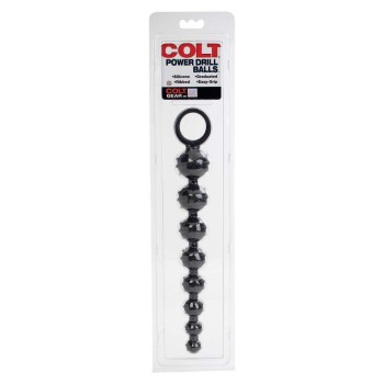 Μεγάλες Πρωκτικές Μπίλιες - Colt Power Drill Balls Black