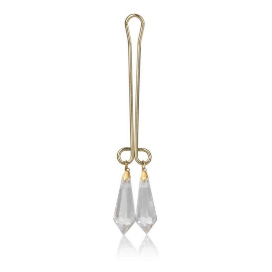 Διακοσμητικό Κλειτορίδας - Calexotics Crystal Clitoral Jewelry Gold Sex Toys 