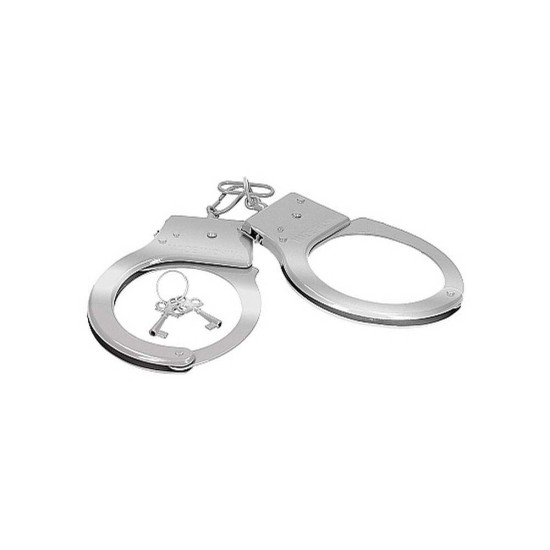 Shots Toys Metal Handcuffs Silver Fetish Toys 