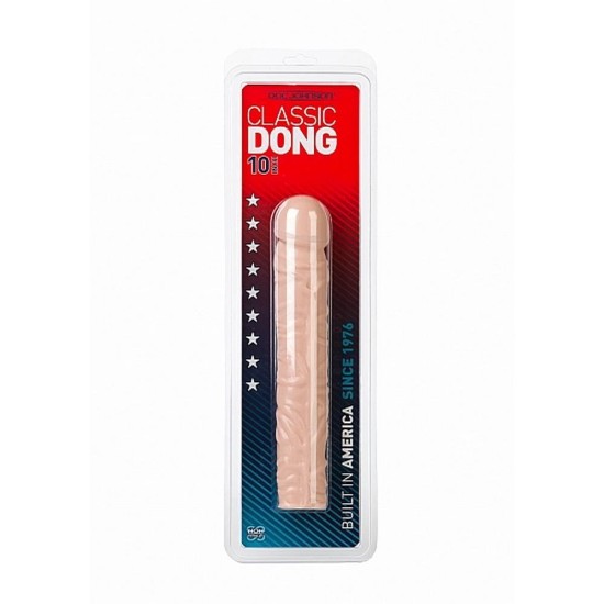 Ρεαλιστικό Πέος Χωρίς Όρχεις - Classic Realistic Dong Beige 25cm Sex Toys 