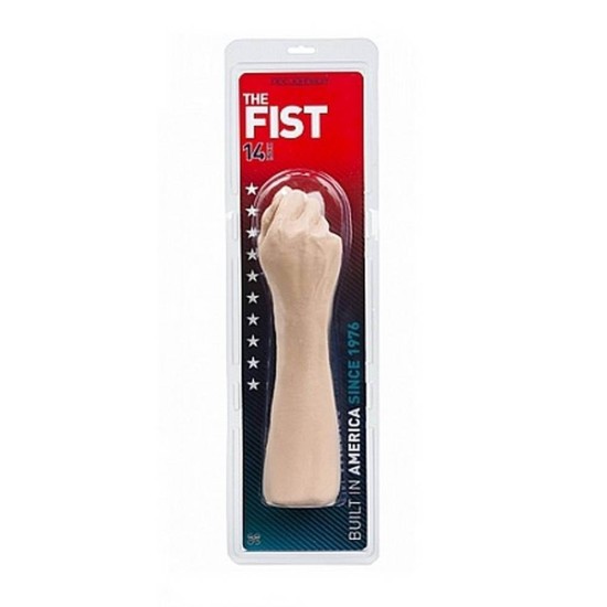 Ρεαλιστικό Ομοίωμα Γροθιάς - Doc Johnson The Fist Dildo Beige 34cm Sex Toys 