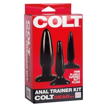 Σετ Πρωκτικές Τάπες – Colt Anal Trainer Kit Black