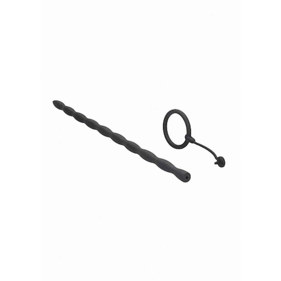 Σφήνα Ουρήθρας Με Δαχτυλίδι Πέους - Ouch Silicone Plug Cock Ring Set Fetish Toys 