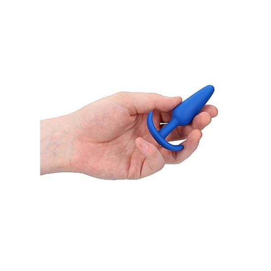 Silicone Slim Butt Plug Beginners Size Blue Sex Toys