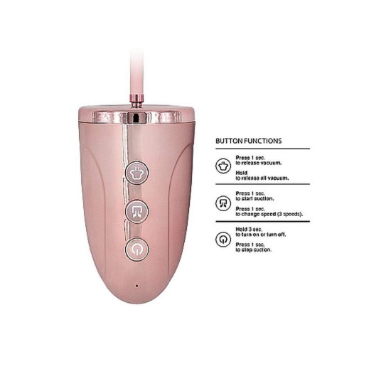 Αυτόματη Αντλία Διόγκωσης - Automatic Rechargeable Breast Pump Set Medium Sex Toys 