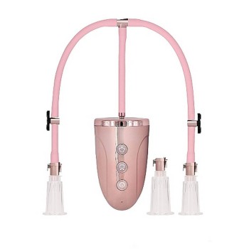 Automatic Rechargeable Clitoral And Nipple Pump Set Medium