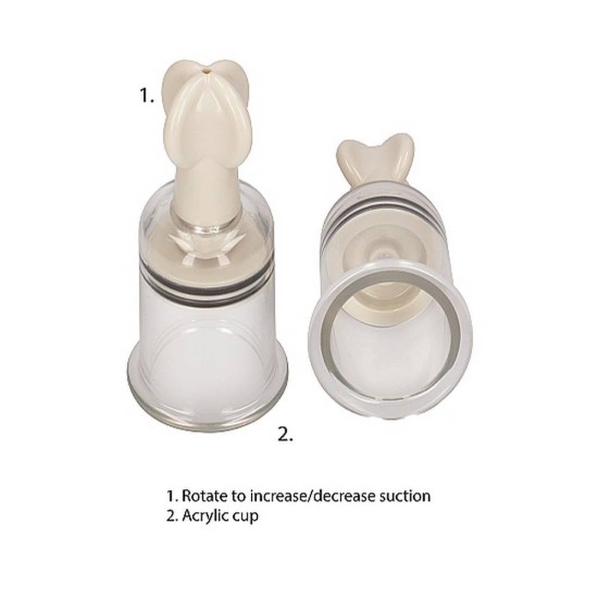 Αναρροφητές Θηλών - Pumped Nipple Suction Set Medium Sex Toys 