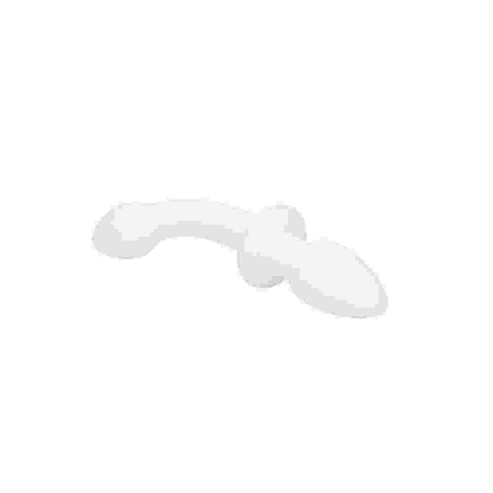 Διπλό Γυάλινο Ομοίωμα - Chrystalino Doubler Glass Dildo White Sex Toys 