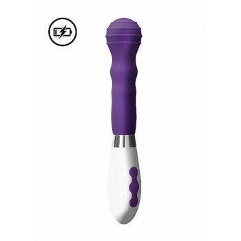 Alida Rechargeable Silicone Vibrator Purple