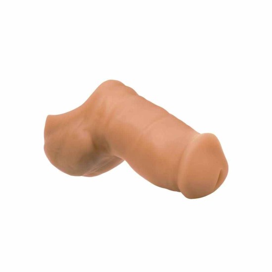 Μαλακό Πέος Για Εσώρουχο - Ivory Hollow Packer Stand To Pee Caramel Sex Toys 