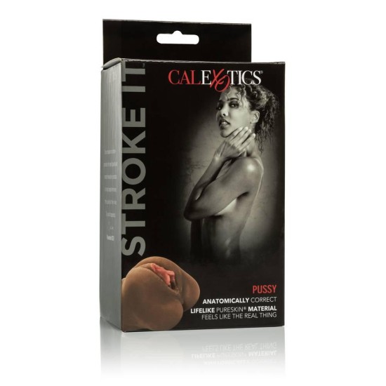 Calexotics Stroke It Pussy Brown Sex Toys