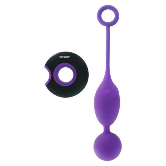 Ασύρματες Κολπικές Μπάλες - Embrace II Remote Control Kegel Balls Purple Sex Toys 