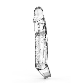 Penis Extension Sleeve Large Clear 19cm
