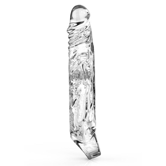 Ρεαλιστικό Κάλυμμα Πέους - Penis Extension Sleeve Extra Large Clear 23cm Sex Toys 