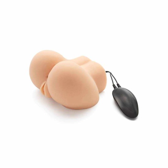 Δονούμενο Ομοίωμα Αυνανισμού - Hot Honey Rider Vibrating Masturbator Beige Sex Toys 