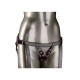 The Regal Duchess Crotchless Strap On Silver Sex Toys