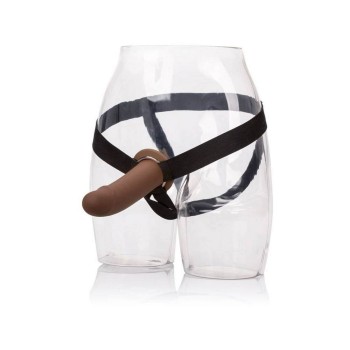 PPA With Jock Strap Hollow Strap On Brown