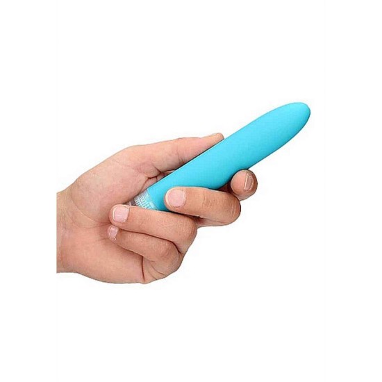 Απαλός Κλασικός Δονητής - Eleni Soft Classic Multispeed Vibrator Turquoise Sex Toys 
