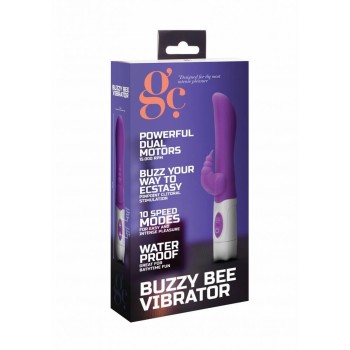GC Buzzy Bee Rabbit Vibrator Purple
