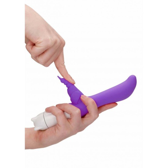 GC Buzzy Bee Rabbit Vibrator Purple Sex Toys