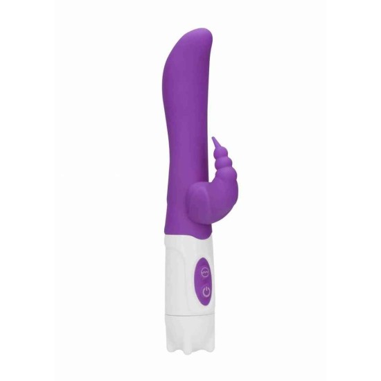 Ευλύγιστος Δονητής Rabbit - GC Buzzy Bee Rabbit Vibrator Purple Sex Toys 
