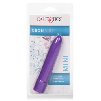 Κλασικός Δονητής - Calexotics Mini Neon Vibe Multispeed Purple