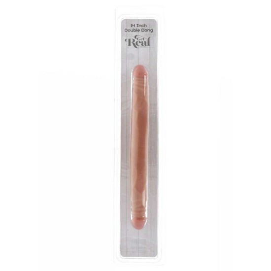 Διπλό Ρεαλιστικό Πέος - Get Real Double Dong Beige 35cm Sex Toys 