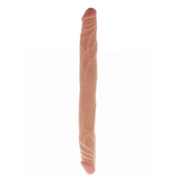 Get Real Double Dong Beige 35cm