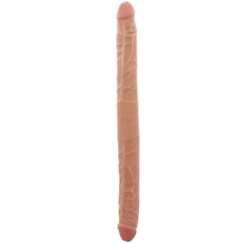 Get Real Double Dong Beige 40cm