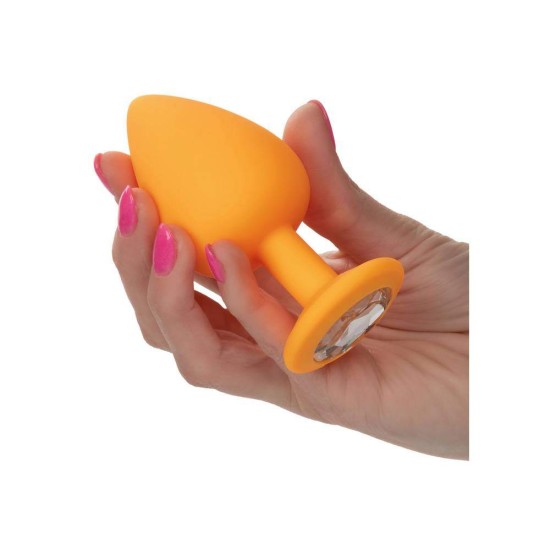 Cheeky Gems Anal Plugs Orange Sex Toys