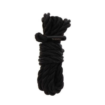 Απαλό Σχοινί Δεσίματος - Taboom Bondage Rope Black 1.5m
